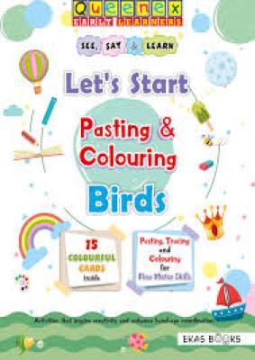 Pasting And Colouring Birds